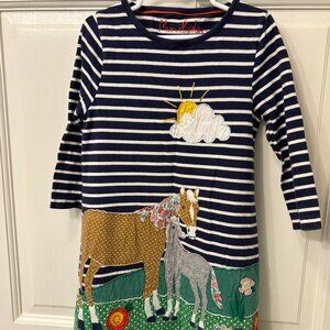 Mini Boden dress 7-8Y